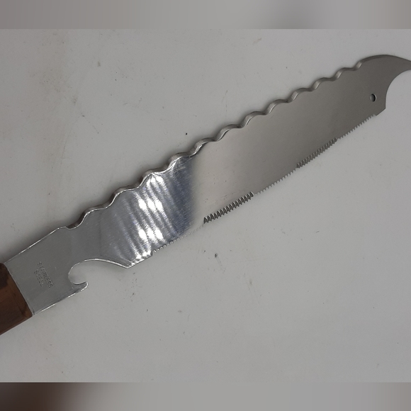 National/Panasonic Microwave Oven Multiuse Knife Japan Stainless Steel Wood Hand - Picture 8 of 12